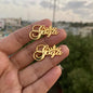 Customize Name Cufflinks (AD-CF003)