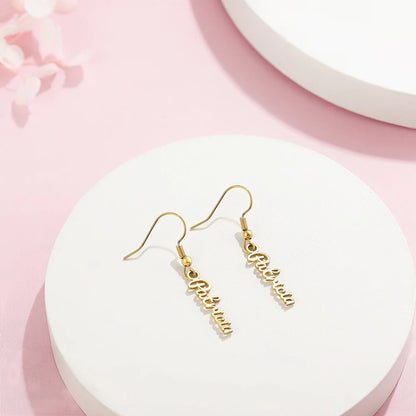 Customize Name Earrings (AD-E002)